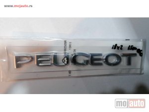Glavna slika -  Peugeot zadnje oznake 2 velicine. - MojAuto