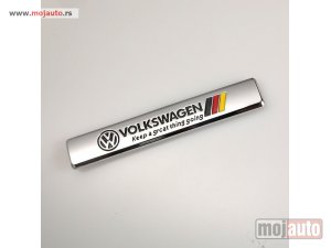 NOVI: delovi  Samolepljiv metalni znak VW
