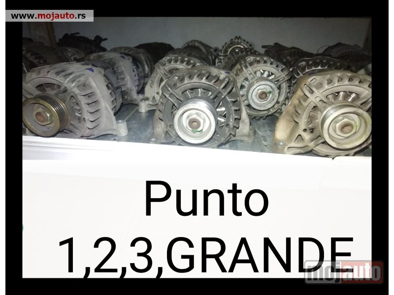 Glavna slika -  Punto 1, 2,3,grande alternatori - MojAuto