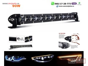 NOVI: delovi  Led bar 53cm 21 inca 90w model 9d slim