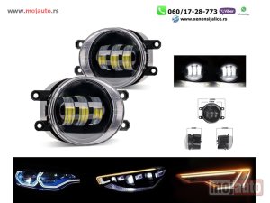 Glavna slika - Led maglenke univerzalne ful led set 2 x 30w - MojAuto
