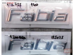 Glavna slika - Oznaka Fabija 2/3m samolepljiva noviji font - MojAuto