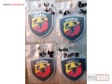 NOVI: delovi  Oznaka Abarth metalna 4x4cm/3m