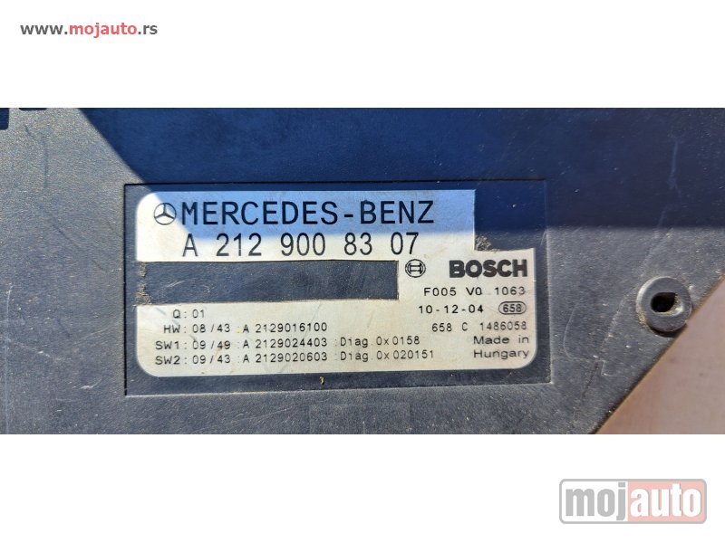 Glavna slika -  Elektronika za Mercedes A 212 900 83 07 - MojAuto