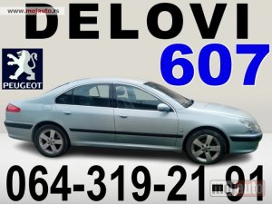 Glavna slika - Pežo 607 PEUGEOT razni DELOVI - MojAuto