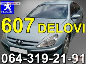 polovni delovi  Pežo 607 ŠOFERŠAJBNA STAKLO PEUGEOT