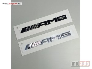 Glavna slika -  Mercedes AMG znak samolepljiv - MojAuto