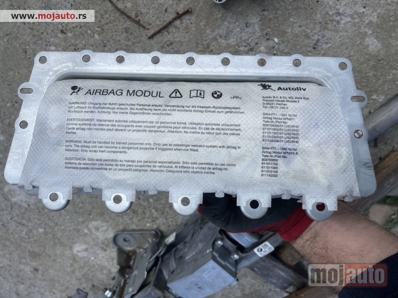 Glavna slika -  Air bag table za BMW 5 F10 - MojAuto
