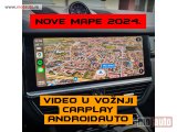NOVI: delovi  Mape Srbije i Evrope za navigacije 2024