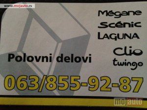 polovni delovi  Renault kangoo