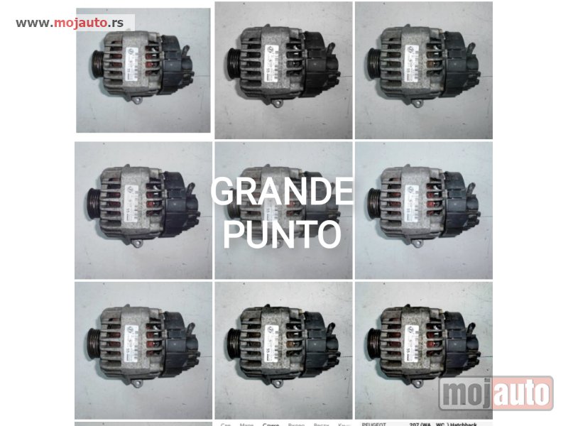 Glavna slika -  Grande punto alternator - MojAuto