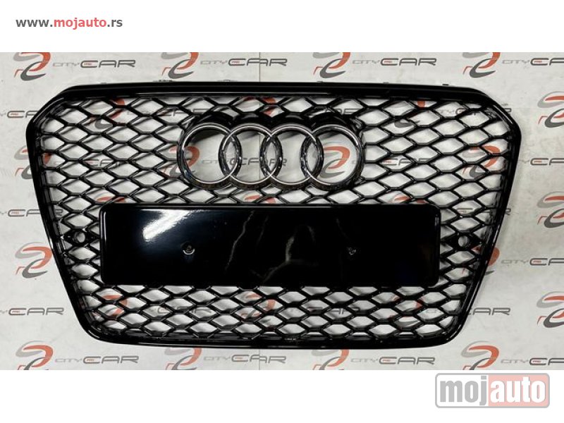 Glavna slika -  Gril maska RS5 za Audi black A5 - MojAuto