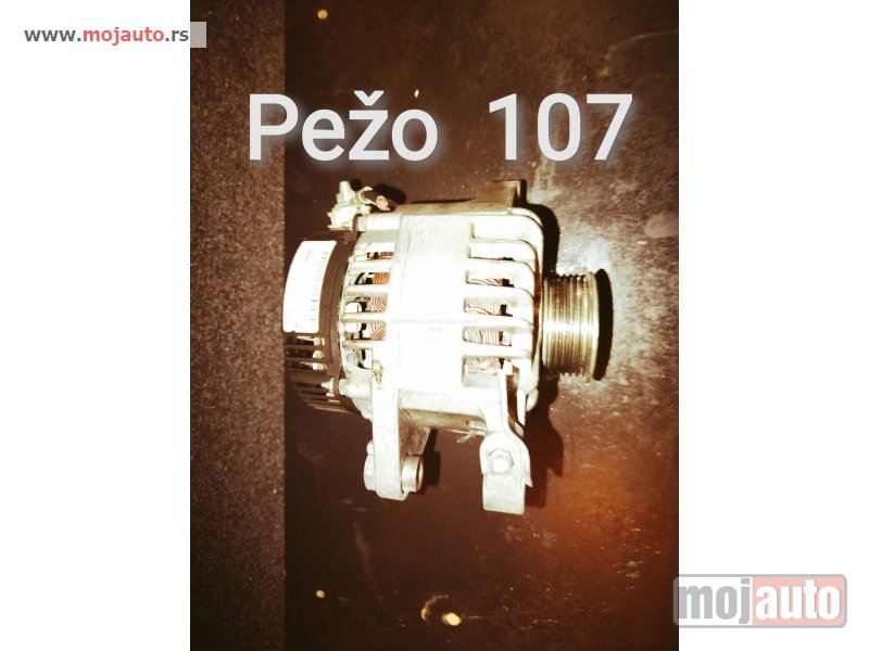 Glavna slika -  Pežo 107 alternator - MojAuto