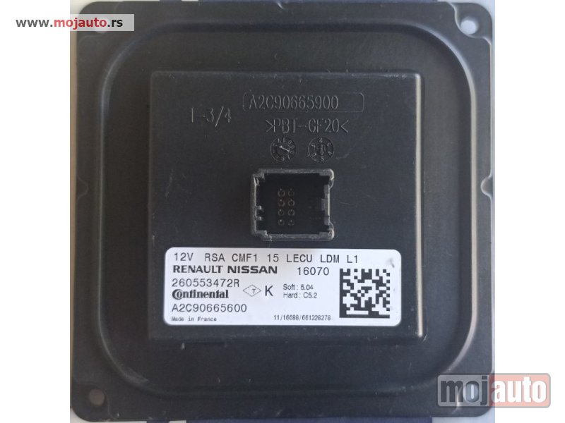 Glavna slika -  Renault Nissan Led Modul 260553472R A2C9065600 - MojAuto
