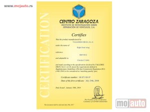 NOVI: delovi  Krilo