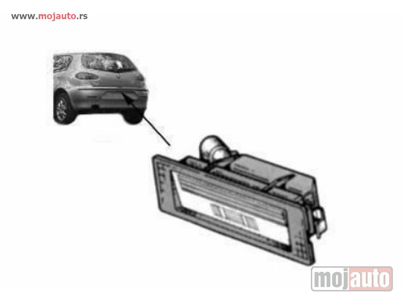 Glavna slika -  SVETLO ZA TABLICU - MojAuto