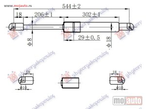 Glavna slika -  Amortizer haube i gepeka - MojAuto