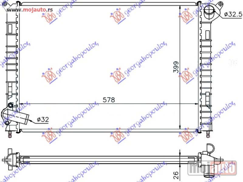 Glavna slika -  Hladnjak   - MojAuto