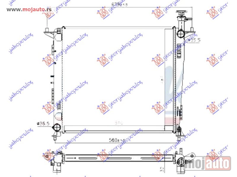 Glavna slika -  Hladnjak   - MojAuto