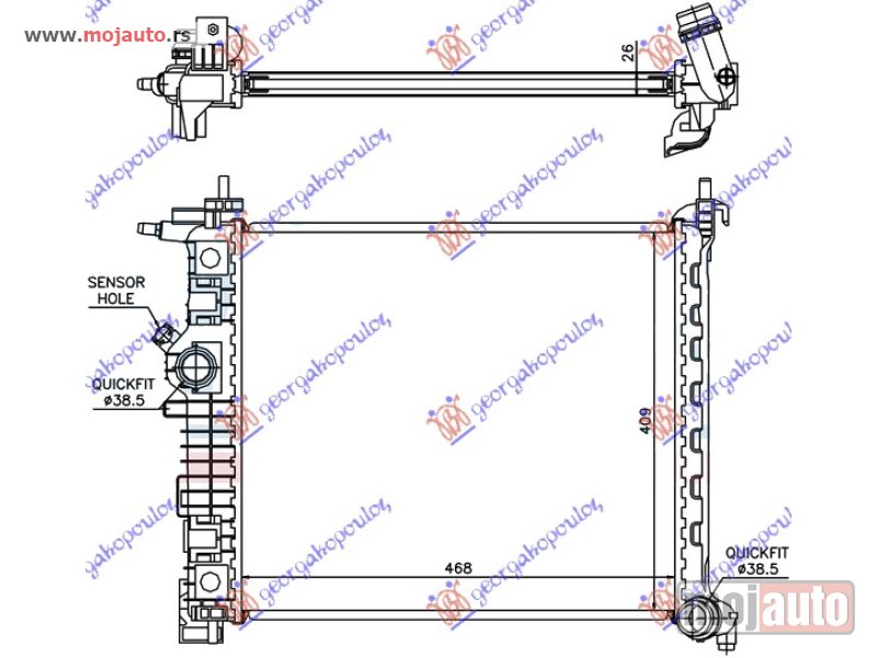 Glavna slika -  Hladnjak   - MojAuto