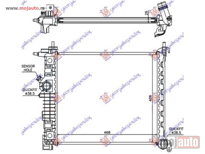 Glavna slika -  Hladnjak   - MojAuto