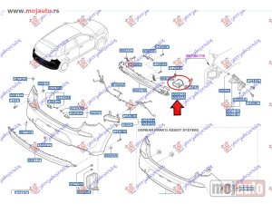 NOVI: delovi  Nosac sine zadnjeg branika