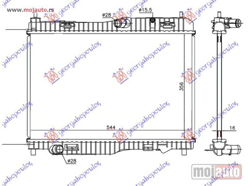 Glavna slika -  Hladnjak   - MojAuto