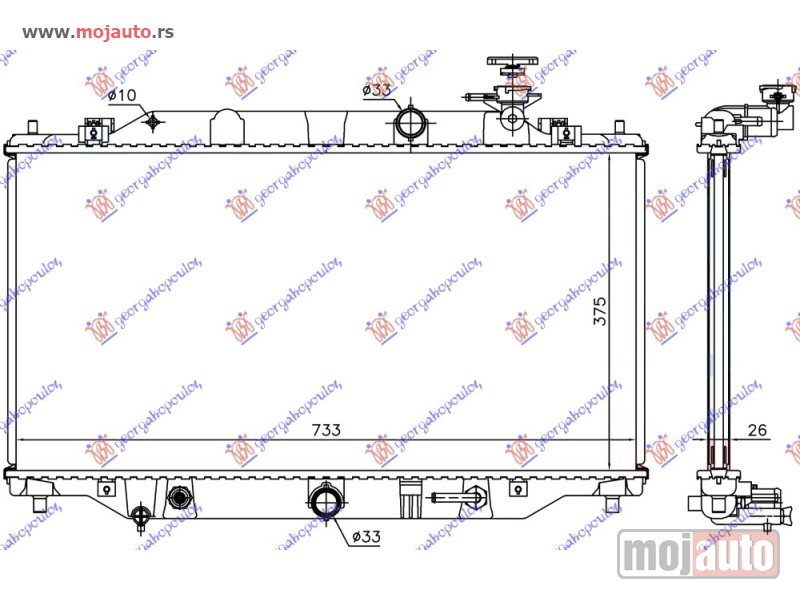 Glavna slika -  Hladnjak   - MojAuto