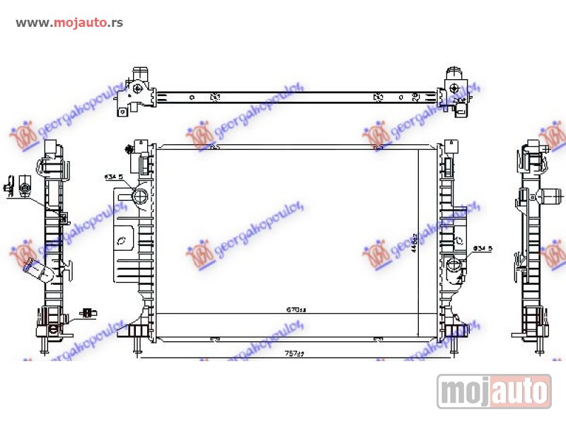 Glavna slika -  Hladnjak   - MojAuto
