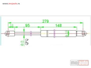 Glavna slika -  Amortizer gepeka - MojAuto