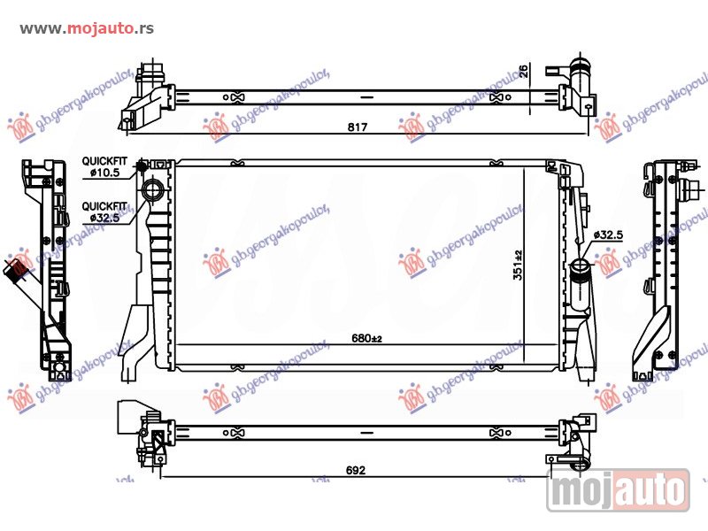 Glavna slika -  Hladnjak   - MojAuto