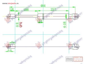 Glavna slika -  Amortizer gepeka - MojAuto