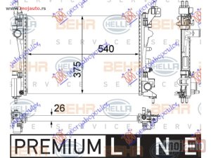 Glavna slika -  Hladnjak vode motora - MojAuto