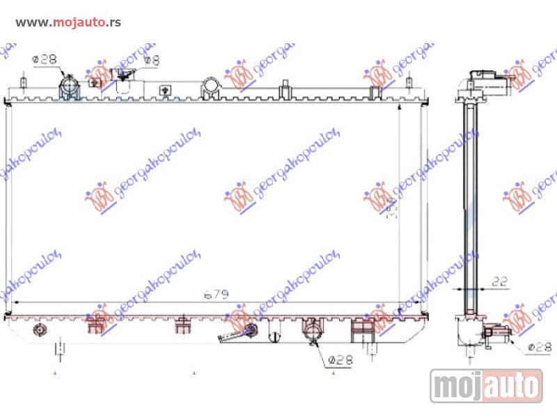 Glavna slika -  Hladnjak   - MojAuto
