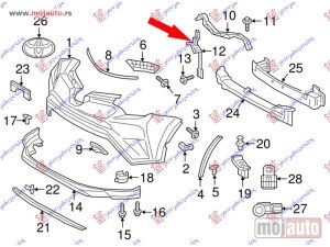 Glavna slika -  Nosac brave haube - MojAuto
