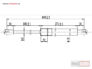 Glavna slika -  Amortizer gepeka - MojAuto