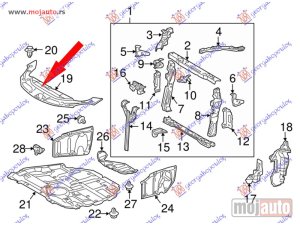 Glavna slika -  Poklopac veznog lima - MojAuto