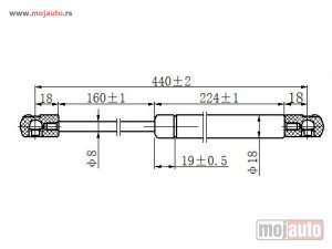 Glavna slika -  Amortizer gepeka - MojAuto
