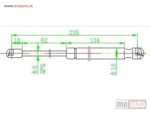 Glavna slika -  Amortizer gepeka - MojAuto