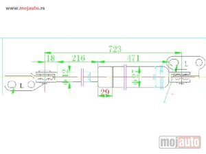 Glavna slika -  Amortizer gepeka - MojAuto
