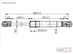 Glavna slika -  Amortizer gepeka - MojAuto