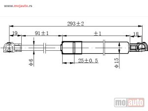 Glavna slika -  Amortizer gepeka - MojAuto