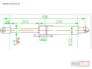 Glavna slika -  Amortizer gepeka - MojAuto
