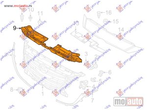 NOVI: delovi  Poklopac veznog lima