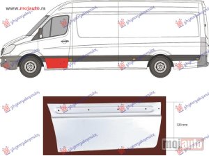 Glavna slika -  Donji deo prednjih vrata - MojAuto