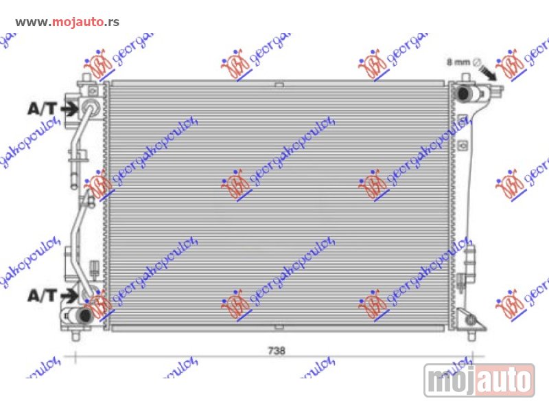 Glavna slika -  Hladnjak   - MojAuto