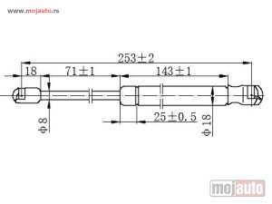 Glavna slika -  Amortizer gepeka - MojAuto