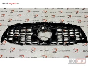 NOVI: delovi  Gril maska W118 GT silver za Mercedes Benz CLA klasu