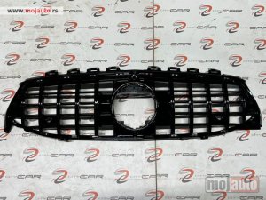 NOVI: delovi  Gril maska W117 za Mercedes Benz GT black