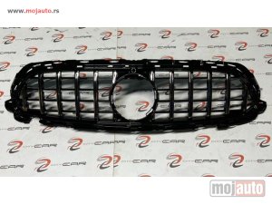 Glavna slika - Gril maska W213 GT za Mercedes Benz silver - MojAuto